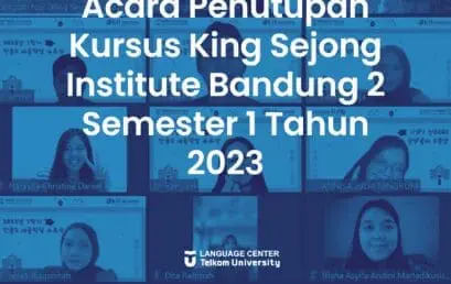 Acara Penutupan Kursus King Sejong Institute Bandung 2 Semester 1 Tahun 2023