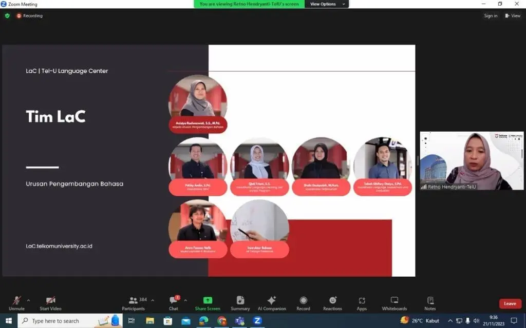 Sejarah dan perkenalan anggota tim LaC