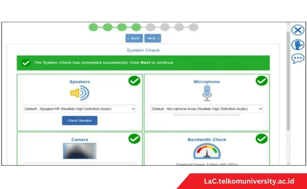 Proses System Check TOEFL ITP
