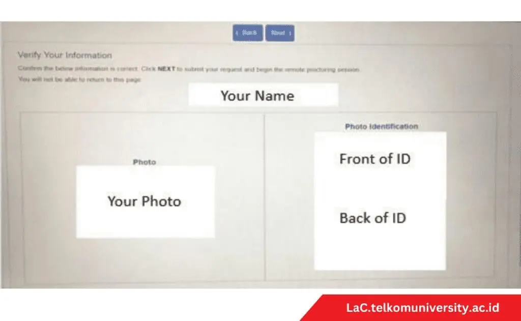Foto Identitas Diri TOEFL ITP