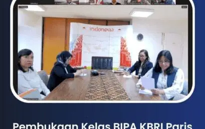 Pembukaan Kelas BIPA KBRI Paris Semester 2 Tahun 2024