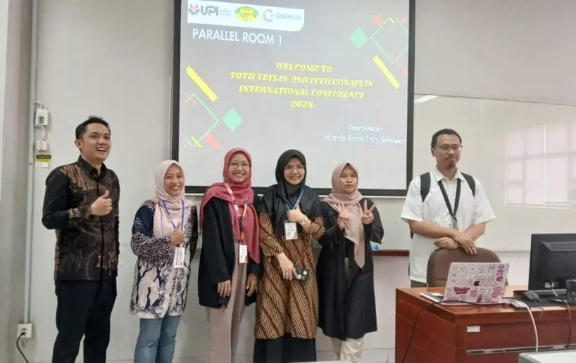 Perwakilan LaC saat sedang mengikuti sesi parallel presentation