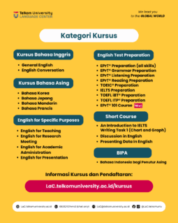 Kursus Bahasa TW 1 2025