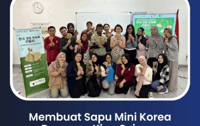 Membuat Sapu Mini Korea Bersama King Sejong Institute Bandung 2