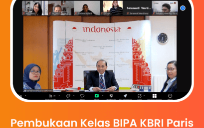 Pembukaan Kelas BIPA KBRI Paris Semester I Tahun 2025 