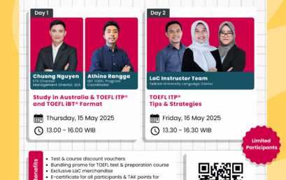 TOEFL ITP® & TOEFL iBT® Webinar: Level Up Your TOEFL Score!