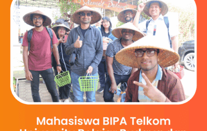 Mahasiswa BIPA Telkom University Belajar Budaya dan Pertanian Lokal di Eptilu, Garut