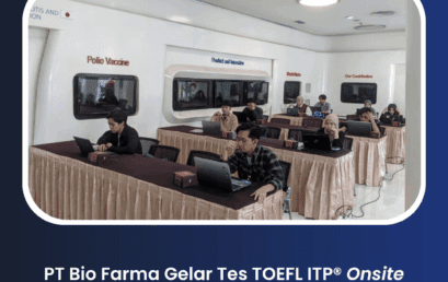 PT Bio Farma Gelar Tes TOEFL ITP® Onsite Bersama Telkom University Language Center