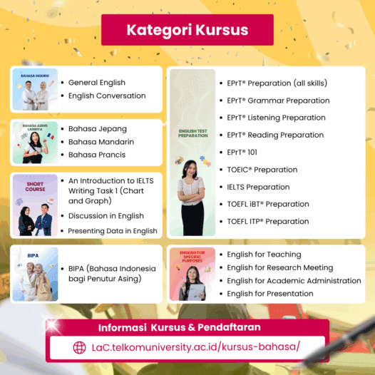Pembukaan Kursus Bahasa LaC Triwulan III 2025