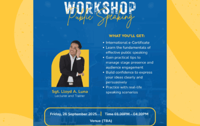 Public Speaking Workshop – Public Speaking Institute