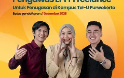 Rekrutmen Pengawas EPrT Freelance Tel-U Purwokerto 2025