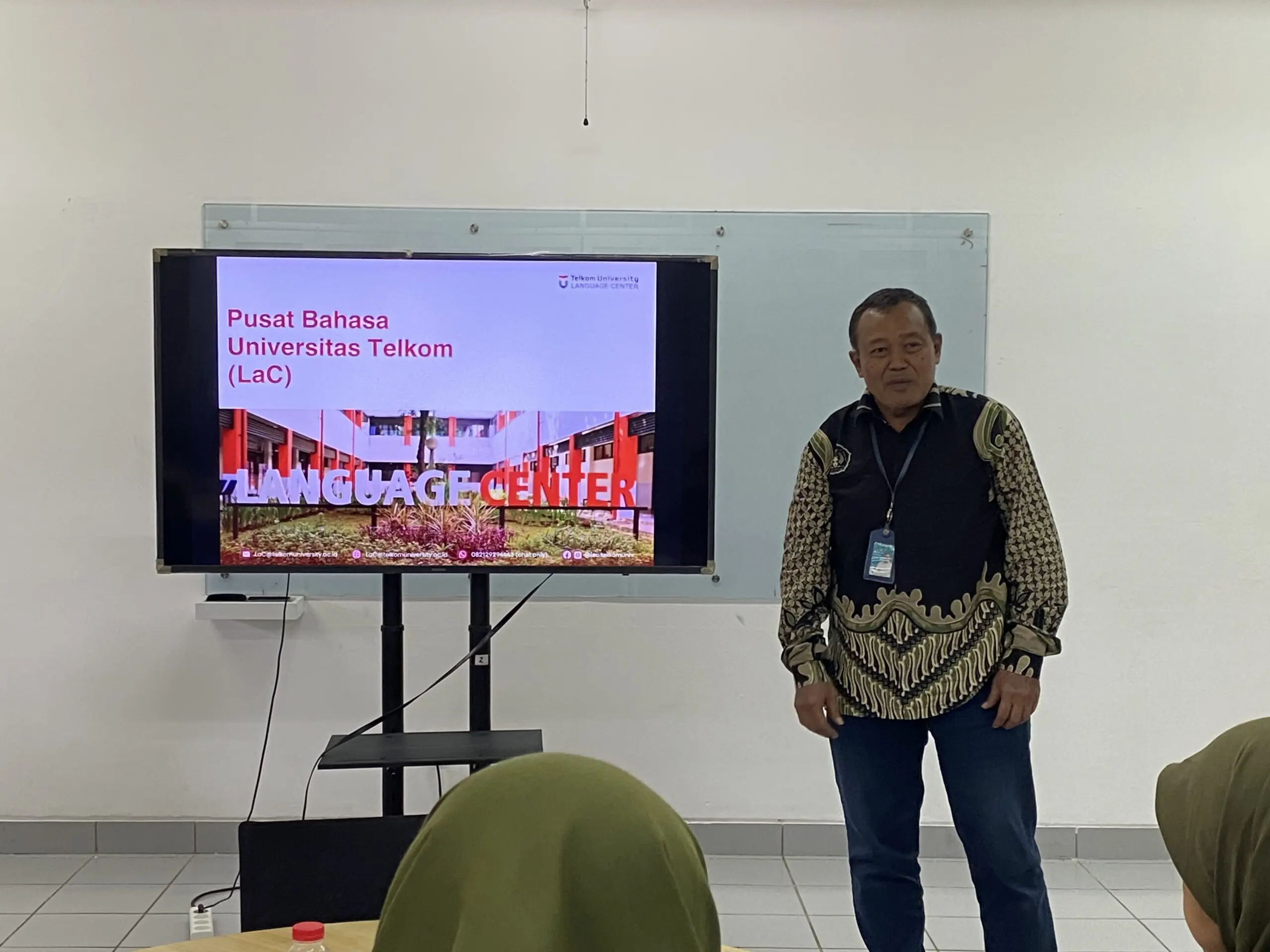 Sambutan dari Bapak Muhammad Primiaji Rialihanto, S.ST, M.Kes. selaku perwakilan dari Politeknik Kesehatan Yogyakarta