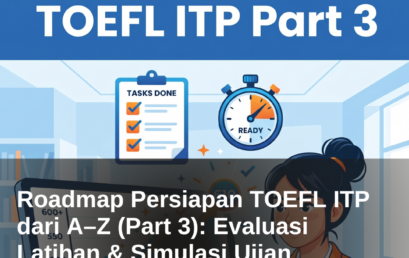 Roadmap Persiapan TOEFL ITP dari A–Z (Part 3): Evaluasi Latihan & Simulasi Ujian  