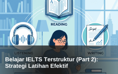 Belajar IELTS Terstruktur (Part 2): Strategi Latihan Efektif untuk Listening, Reading, Writing, dan Speaking
