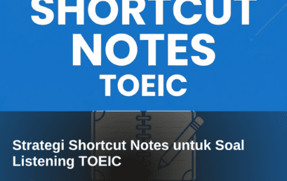 Strategi Jawab Soal Listening dengan Memanfaatkan Notasi Cepat (Shortcut Notes)