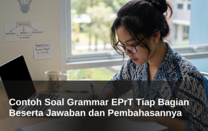 Contoh Soal Grammar EPrT Tiap Bagian Beserta Jawaban dan Pembahasannya