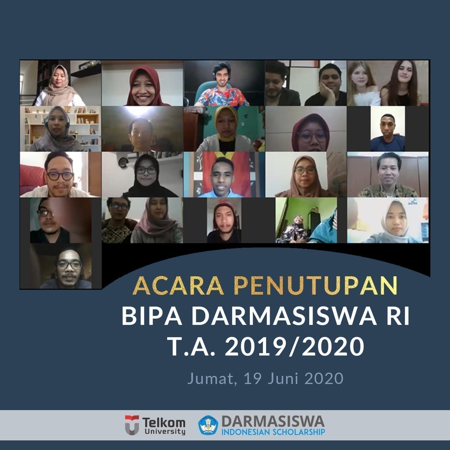 Penutupan BIPA Darmasiswa RI TA 2019/2020