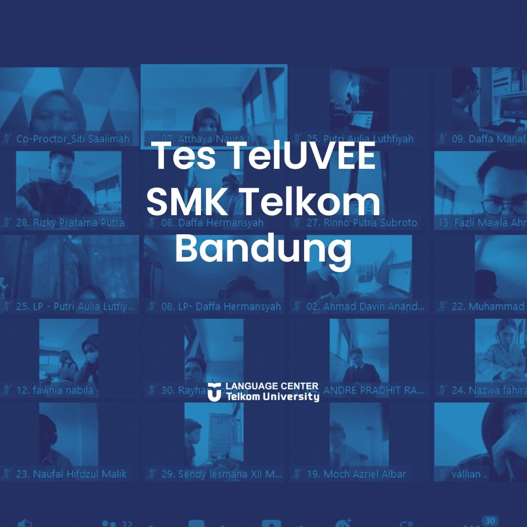 Pelaksanaan Tes TelUVEE untuk SMK Telkom Bandung