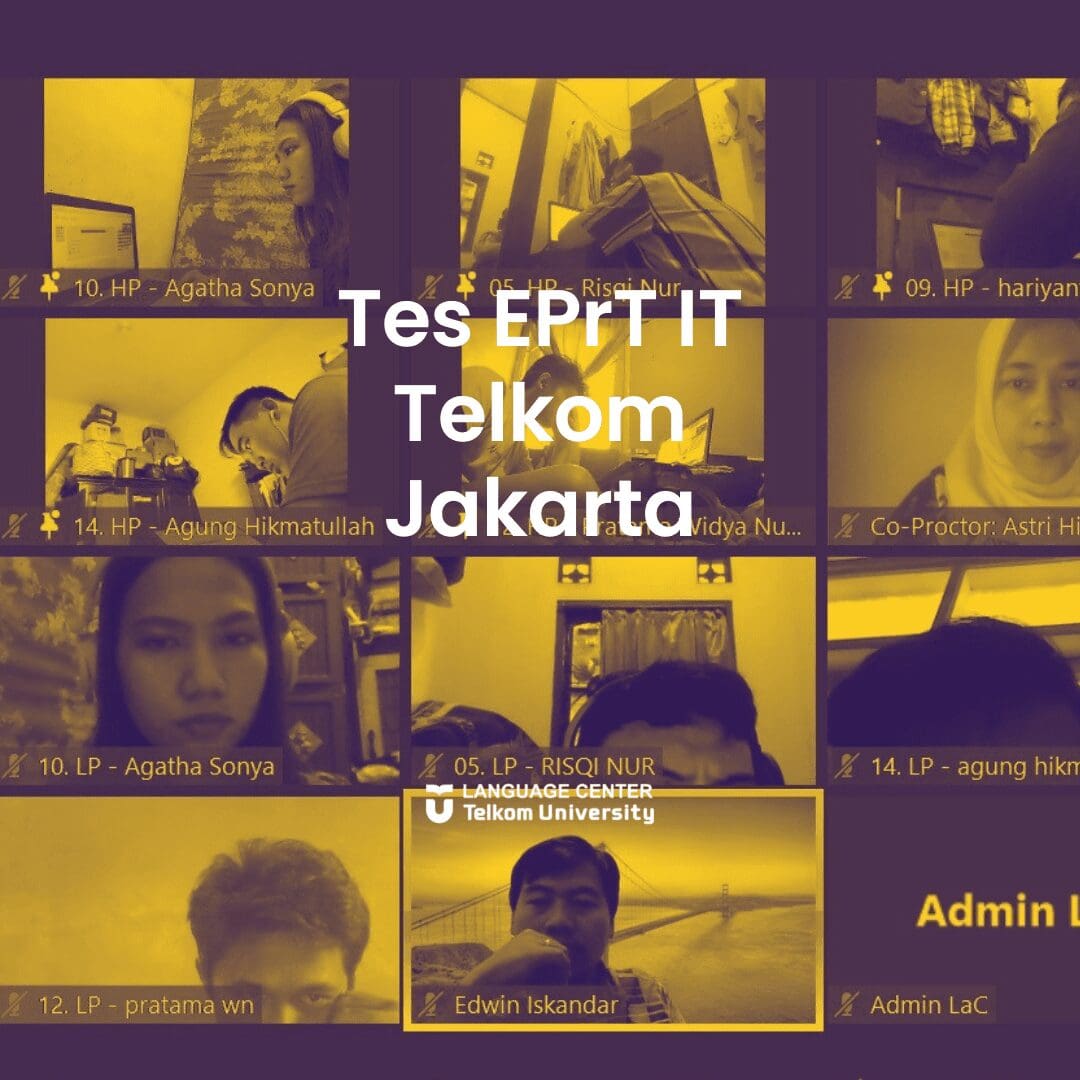 Pelaksanaan Tes EPrT untuk IT Telkom Jakarta