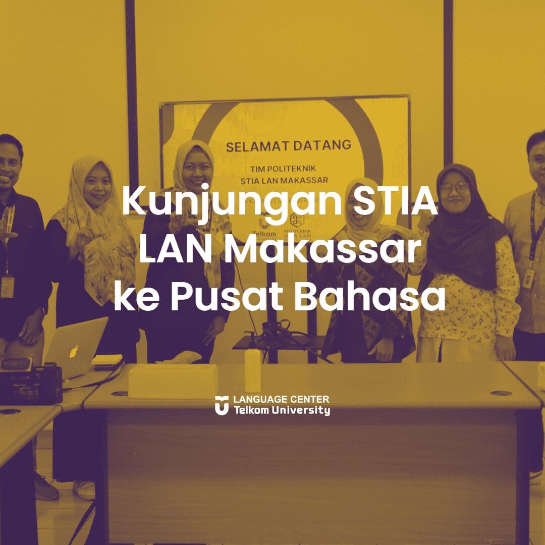 Kunjungan STIA LAN Makassar ke Pusat Bahasa