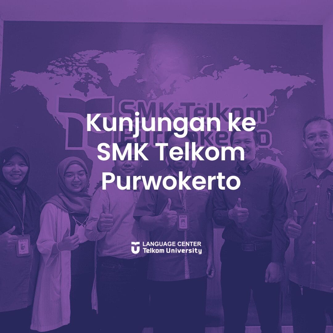 Kunjungan Pusat Bahasa ke SMK Telkom Purwokerto