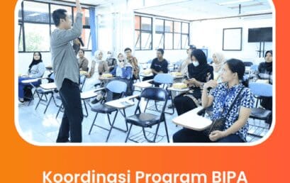 Koordinasi Program BIPA 2023 dengan Para Tutor Bahasa 