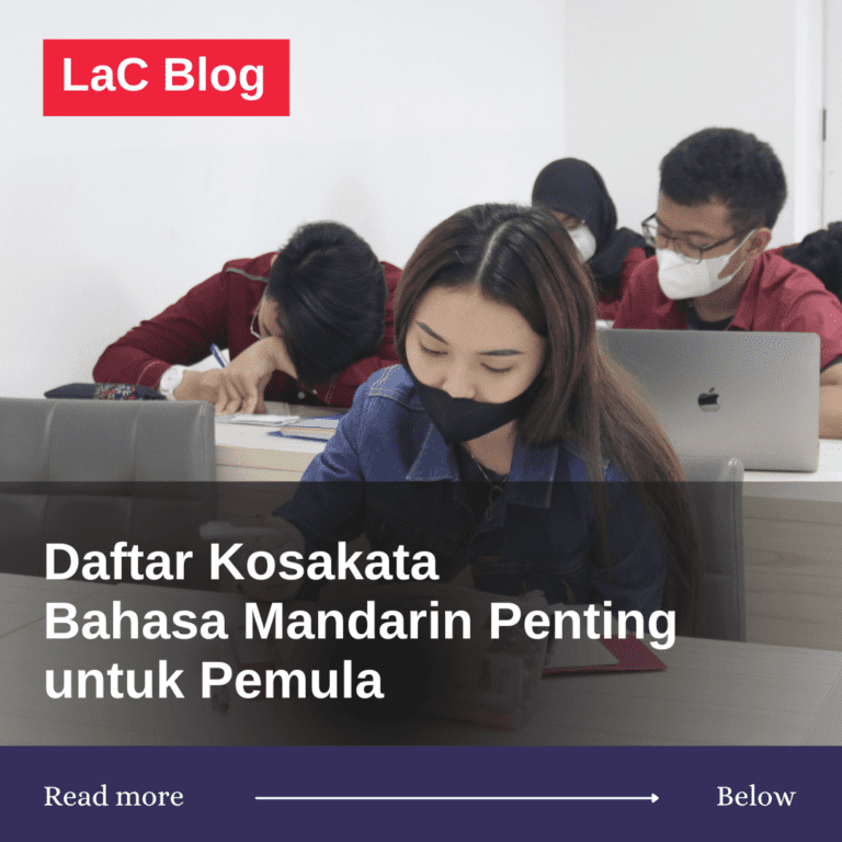 kosakata dasar bahasa Mandarin