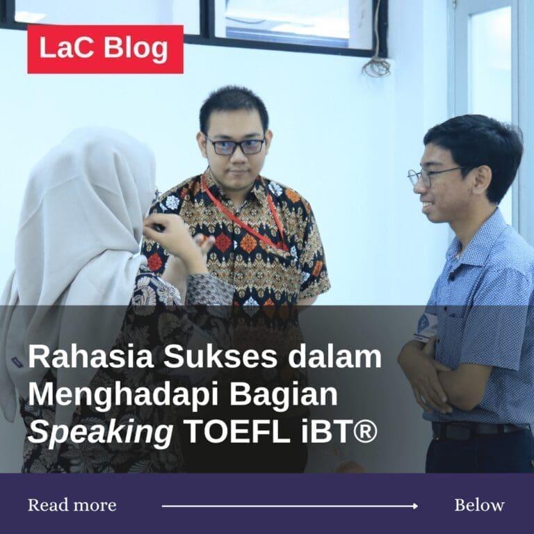 TOEFL iBT Speaking