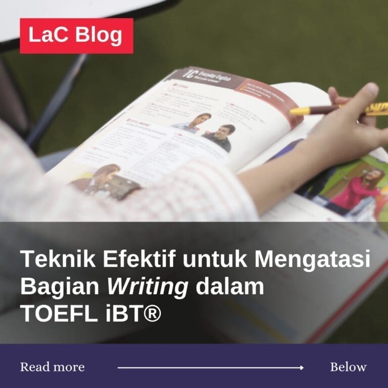 Writing TOEFL iBT
