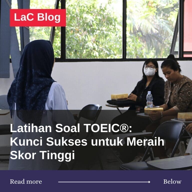 Latihan soal TOEIC