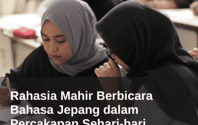 Rahasia Mahir Berbicara Bahasa Jepang dalam Percakapan Sehari-hari