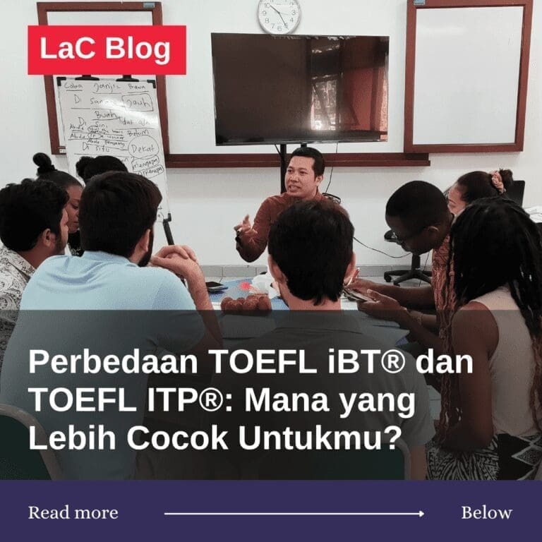 Perbedaan TOEFL iBT dan TOEFL ITP