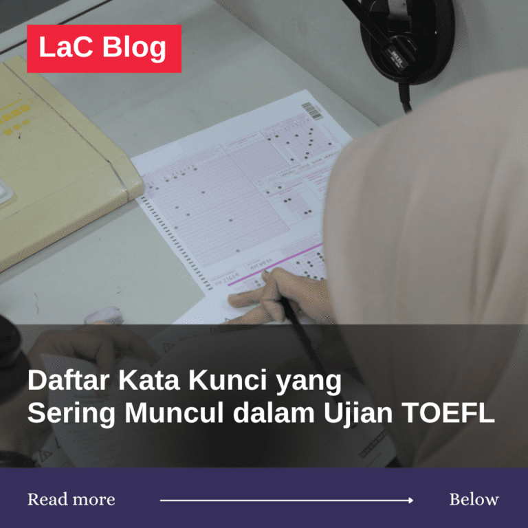kata kunci TOEFL