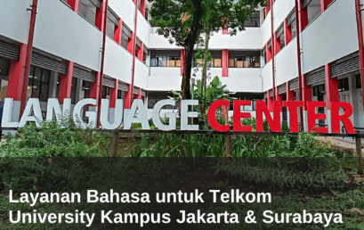 Layanan Bahasa Telkom University untuk Civitas Telkom University Kampus Jakarta dan Surabaya