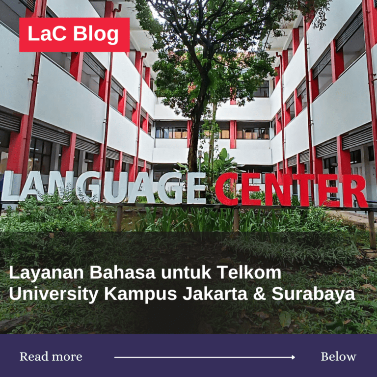 Layanan Bahasa Telkom University