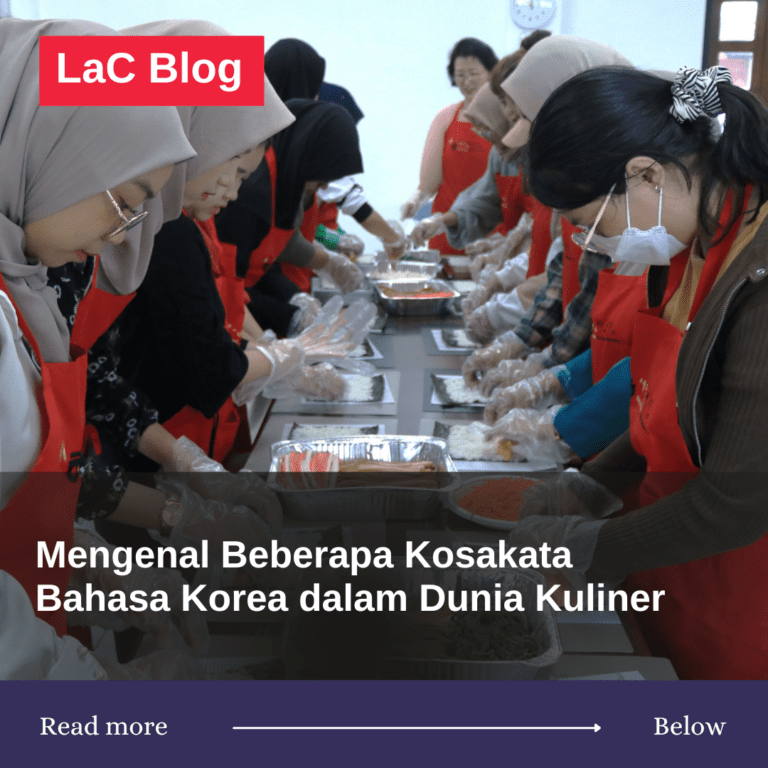 Kosakata Kuliner Korea