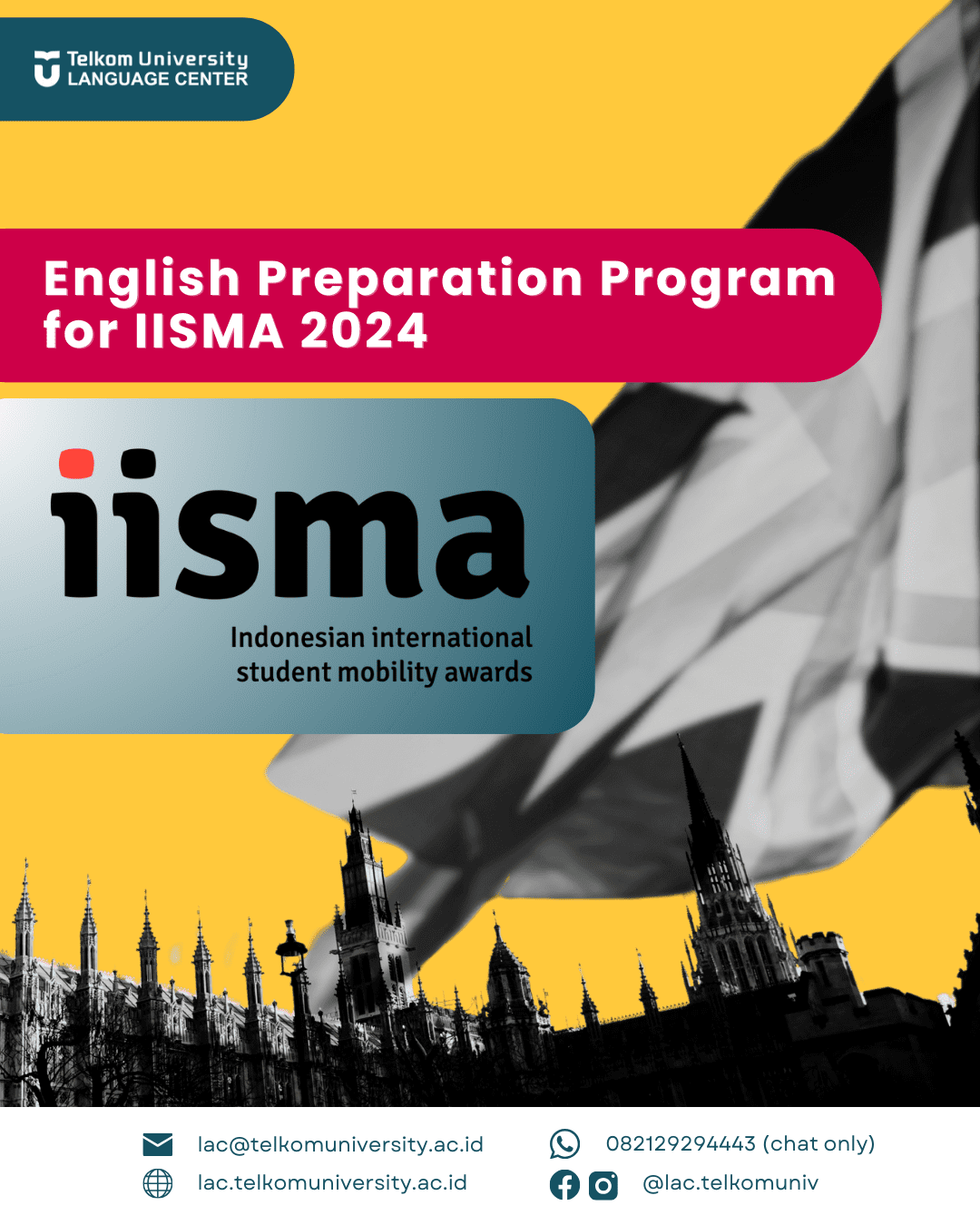 English Preparation Program For IISMA 2024 | Telkom University Language ...