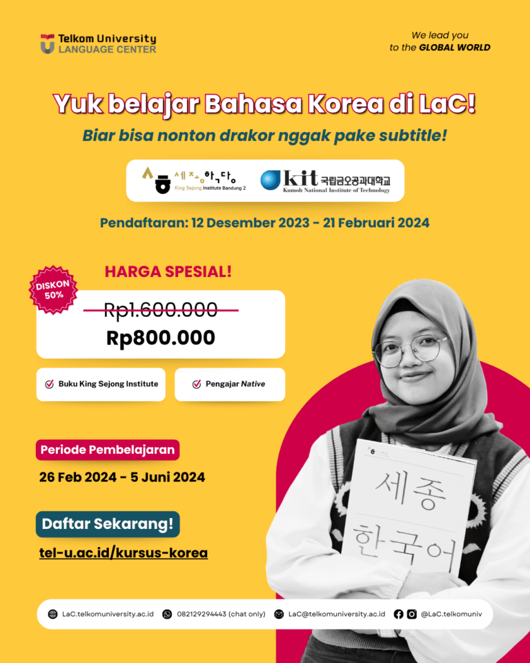 Kursus Bahasa Korea KSIB 2