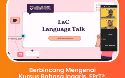 Berbincang Mengenai Kursus Bahasa Inggris, EPrT®, dan Bahasa Korea di LaC Language Talk 2024