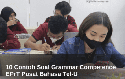 10 Contoh Soal Grammar Competence EPrT Pusat Bahasa Tel-U