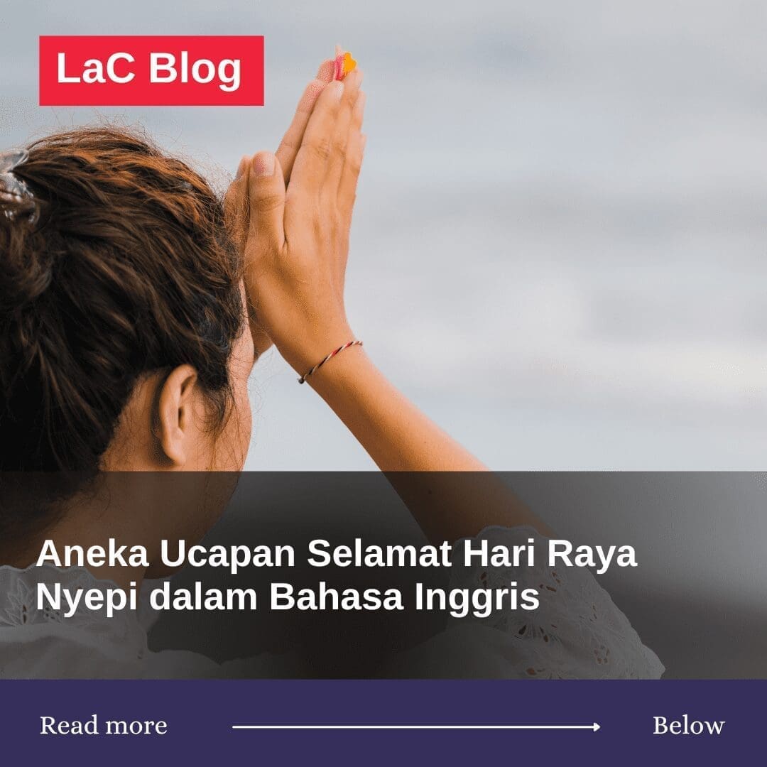 Aneka Ucapan Selamat Hari Raya Nyepi Dalam Bahasa Inggris