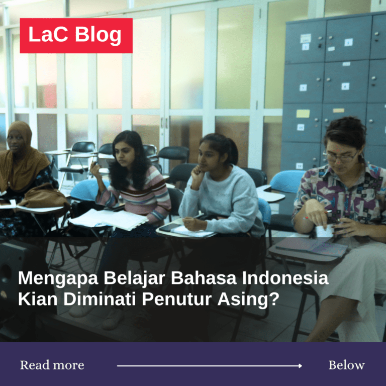 Belajar bahasa indonesia itu penting