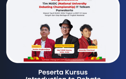 Peserta Kursus Introduction to Debate Lolos Seleksi NUDC Tingkat Nasional 