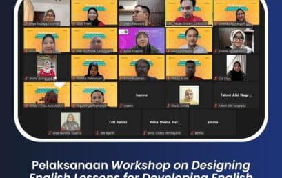 Pelaksanaan Workshop on Designing English Lessons for Developing English Language Skills untuk para Instuktur Bahasa LaC