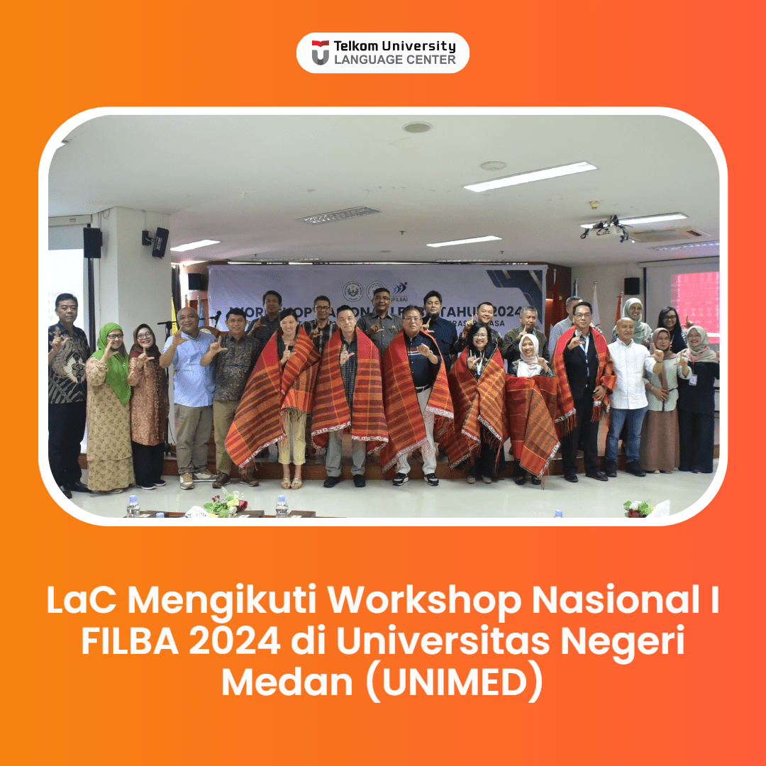 LaC Mengikuti Workshop Nasional I FILBA 2024 di Universitas Negeri Medan (UNIMED)