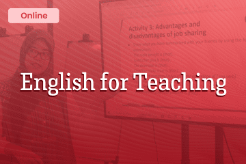 Kursus Bahasa Inggris English for Teaching