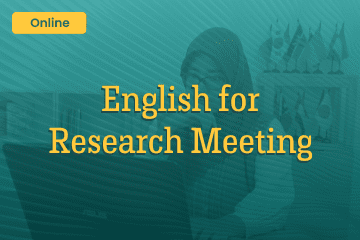 Kursus English for Research Meeting