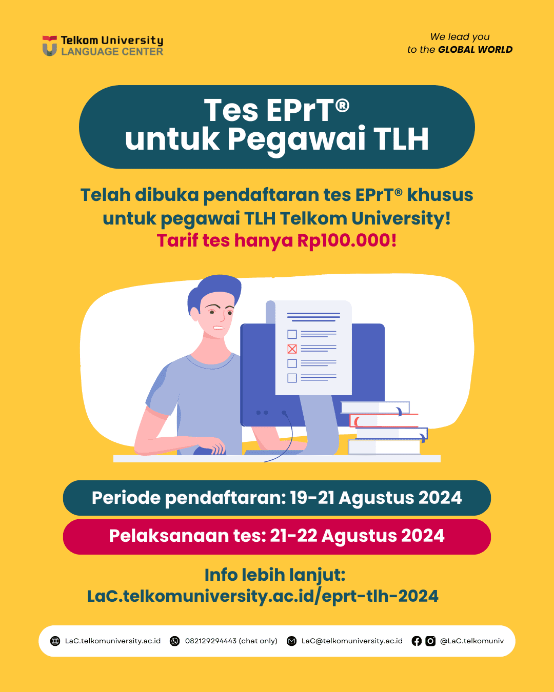 Tes EPrT® untuk Pegawai TLH Telkom University