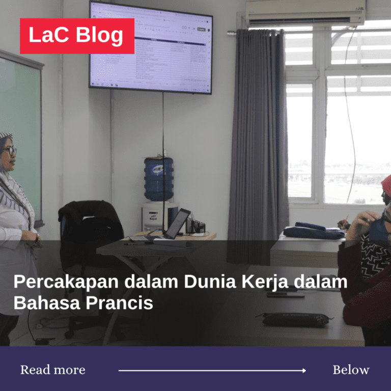 Percakapan dalam Dunia Kerja dalam Bahasa Prancis