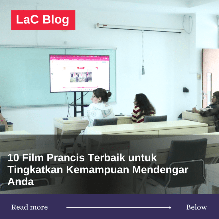 10 Film Prancis Terbaik untuk Tingkatkan Kemampuan Mendengar Anda